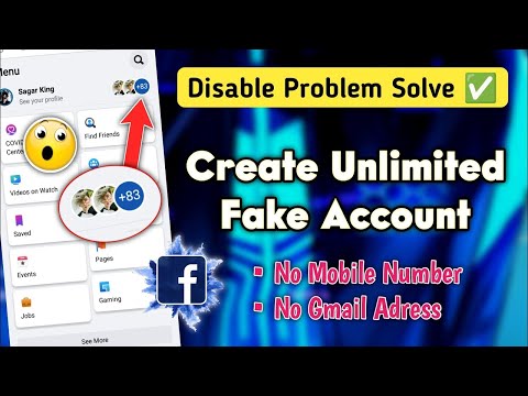 How to Create Unlimited Facebook Account Without Disabled Fb Unlimited Account in Mobile (2023)