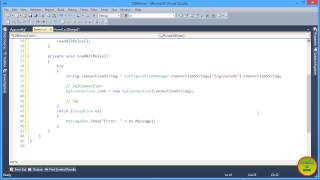 Part 3 - C# Database Programming In Urdu - ExecuteReader() Example
