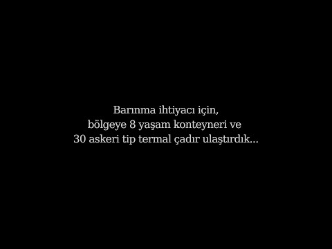 Sigma / Deprem Yardım Tırı