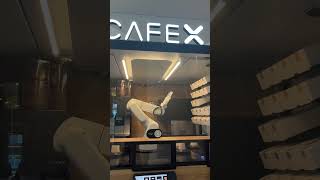 When your barista is a robot 🤖☕ #CoffeeTime #RobotBarista #TechInAction