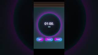 🚀 Amazing 3D Animated Timer using HTML, CSS & JavaScript #cssanimation #javascript  #webdevelopment