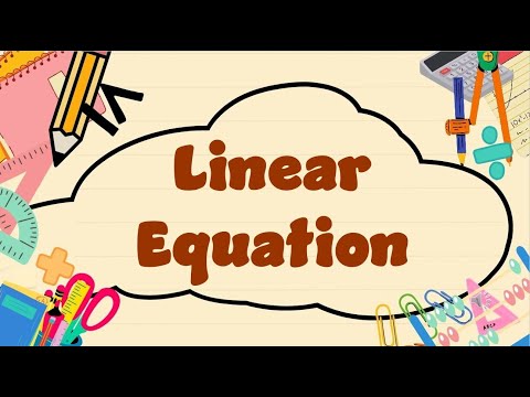 Linear Equation