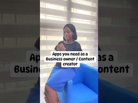 Apps you need as a business owner or content creator #apps #businesstips #contentcreator