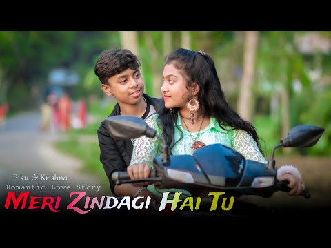 Meri Zindagi Hai Tu 💓New Hindi Song💞Jubin Nautiyal 🎶Cute Love Story💞Piku & Krishna 💘Love Book