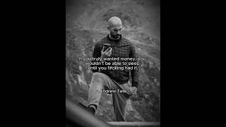 Work hard until you have it.  #tatespeech #topg #discipline #money #motivation #success #mindset