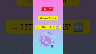 Become a Web Designer – Step by Step!👑❤️#shorts #roadmap2025