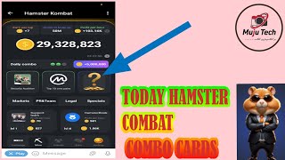 Hamster Kombat Combo Card | 5 Millions Daily | Combo Card Update | Hamster Kombat New Update|04/06
