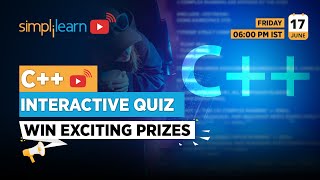 🔥CPP Programming Questions & Answers - Interactive Quiz | CPP Programming Quiz 2026 | Simplilearn