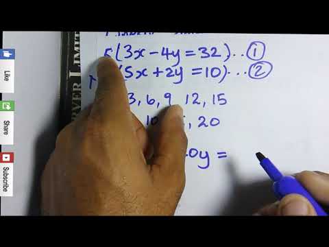 How to Solve Linear Simultaneous Equations?