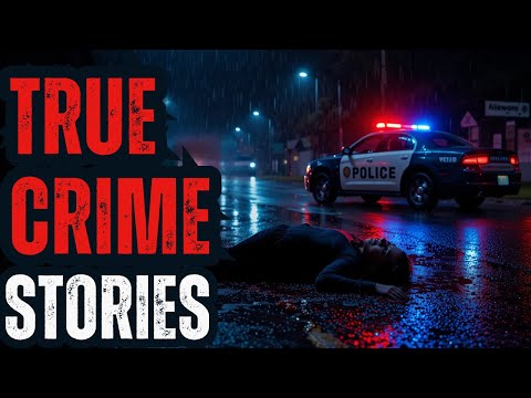 5 Disturbing True Crime Stories For Sleep With Rain Sound | Black Screen | Vol. 128