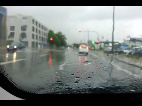 Starker Regen in Regensburg - Part 2