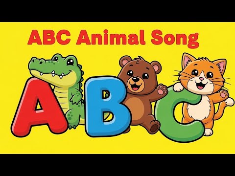 ABC Animal Song | Learn Alphabet with Animals |  song for Kids | Sing-Along