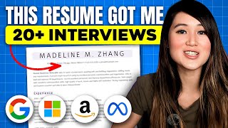 This RESUME Got Me 20+ Software Engineering Interviews (as a New Grad)