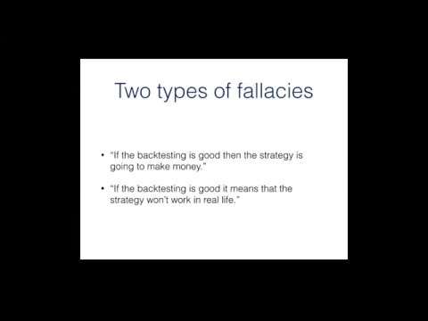 Typical Fallacies and Delusions of backtesting