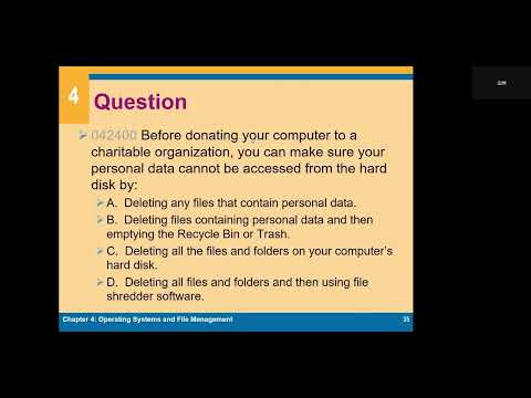 4.File basics and file management