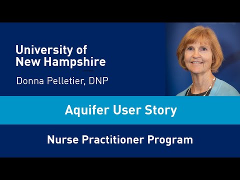 Aquifer Nurse Practitioner Program User Story Video