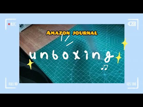 Journaling Kit Amazon Unboxing