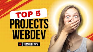 Top 5 Web Dev Projects EVERY Beginner MUST Build in 2025! 🚀💻 | #CodingMadeEasy
