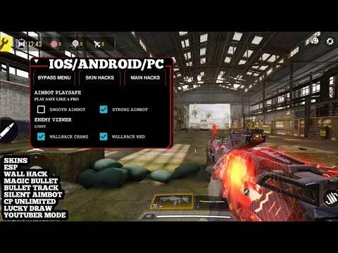 HACK/MOD MENU APK COD MOBILE +WALLHACK +AIMBOT | ANDROID / IOS / PC CHEATS NO RECOIL CODM APP HACK