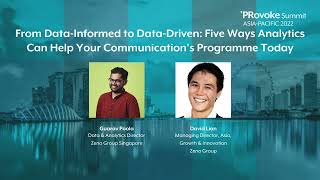 From Data-Informed to Data-Driven: Five Ways Analytics can Help Your Communications Programme Today