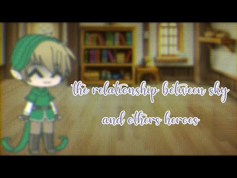 The relationship between sky and others heroes skit