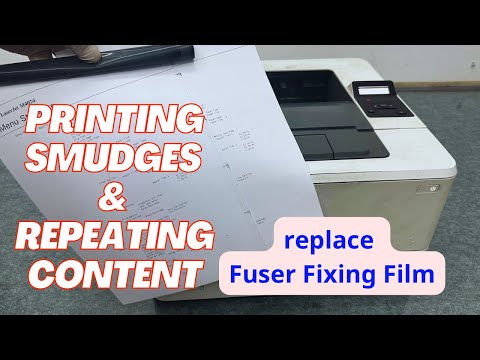 How to Fix HP LaserJet Pro M402dn Printing Smudges and Repeating Content