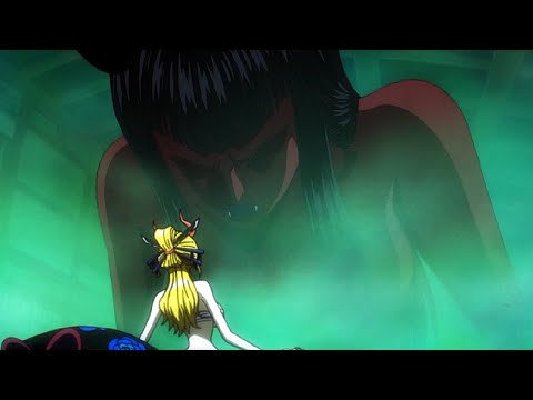 Robin vs Black Maria | One Piece (English Sub)