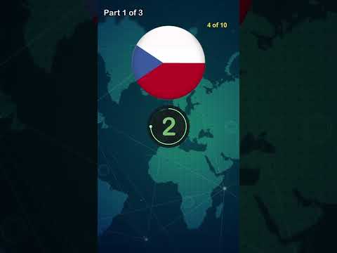 Can you guess the European country from its flag? Quiz part 1