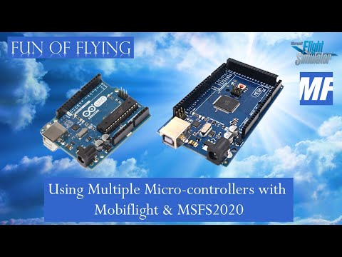 How to Use Multiple Microcontrollers with Mobiflight and Microsoft 2020 (Elegoo Mega2560 & Uno)