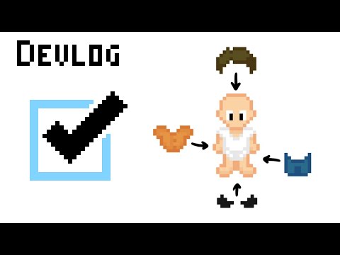 Tasks are now a thing in my Gamified Task Manager! (plus Character Customizer!) | Dev Log #4