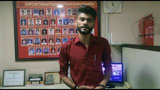 Feedback - Mayank Pethani Trained & Placed by Sofcon Ahmedabad