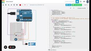 Physical Computing with Arduino - Servo Control Demo