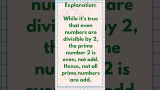Assertion vs Reason in Math: Prime & Odd Numbers Explained #shorts #mathstats #numericalreasoning
