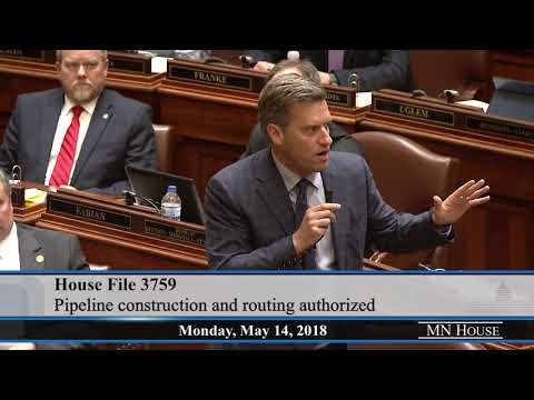 Speaker Daudt: Support the Line 3 Pipeline