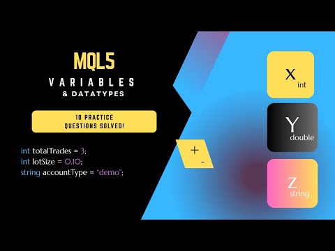 📘 Master MQL5 Variables & Data Types with Practical Examples | AlgoVidyalay