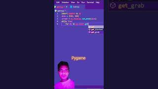 pygames create game using for python #funnyimages #codingforbeginners #funnymemes #codinglife #co