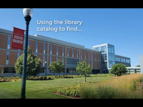 USD Library catalog lesson
