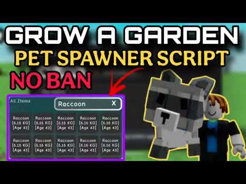 [⛲] New Pet & Seed Spawner | Grow A Garden 🌶️ Script - Spawner v2 | Dupe Pet | Steal Pet | No Key 🗝️