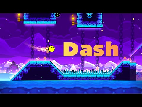 Geometry Dash Dash 100% complete (all coins)