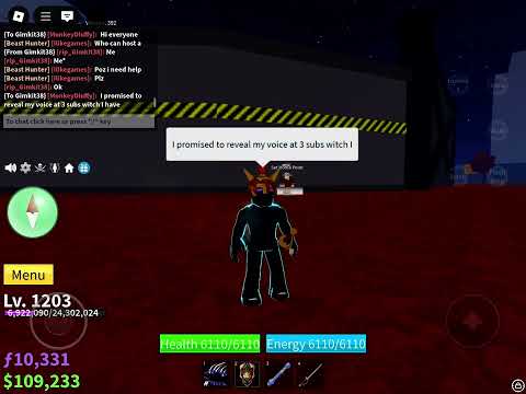 The video before voice reveal