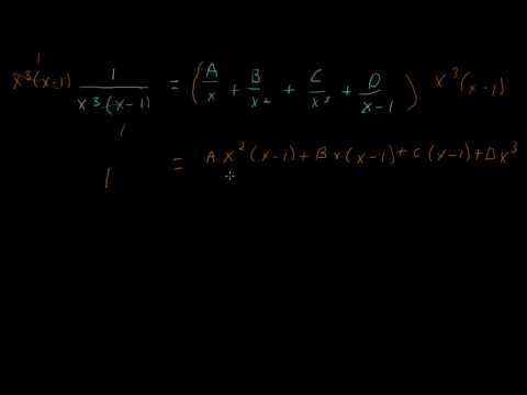 Integration Using Partial Fraction Decomposition (Part 1)  (Calculus)