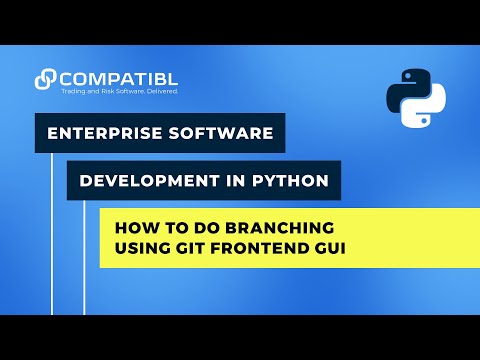 How to do branching using GIT frontend GUI | CompatibL
