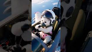 A Kitten Hijacked a Fighter Jet | Emotional AI Cartoon Short 💔✈ #Shorts #catcartoon #captaincat