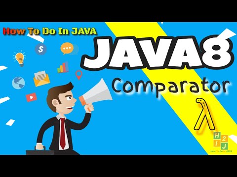 Java8 Comparator Basics