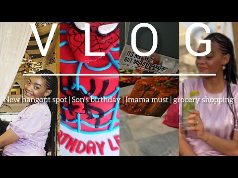 Weekly Vlog | Nails and hair | New hangout spot | Son's birthday | Young grocery shopping