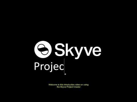 Project creator introduction - step by step overview