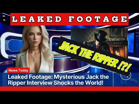 Shocking Leaked Footage Of Jack The Ripper Revealed