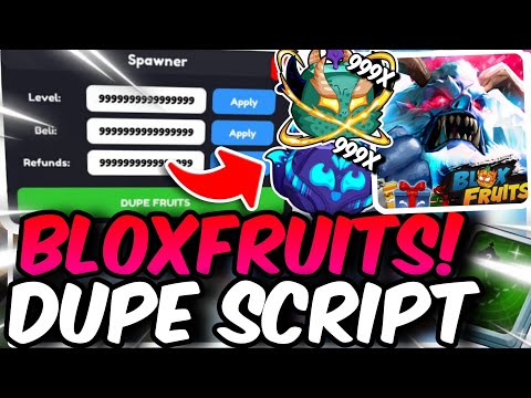 Blox Fruits Best Spawner Dupe Script MOBILE│DELTA│DRAGON FRUIT 🐲│PASTEBIN 2025 📱
