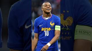 MBAPPE OVER THE YEARS 🔥#footballevolution #shorts #mbappe