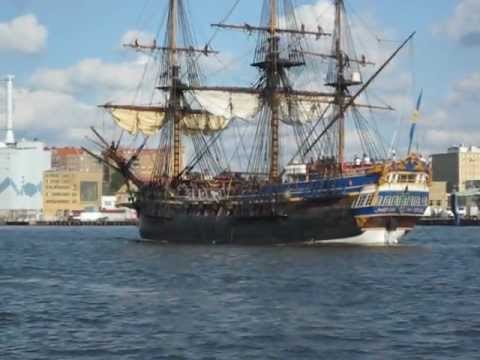 The Goteborg ship visiting Gothenburg